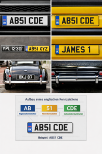Kennzeichen in England