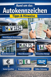 Anmeldung, Ummeldung und Wunschkennzeichen