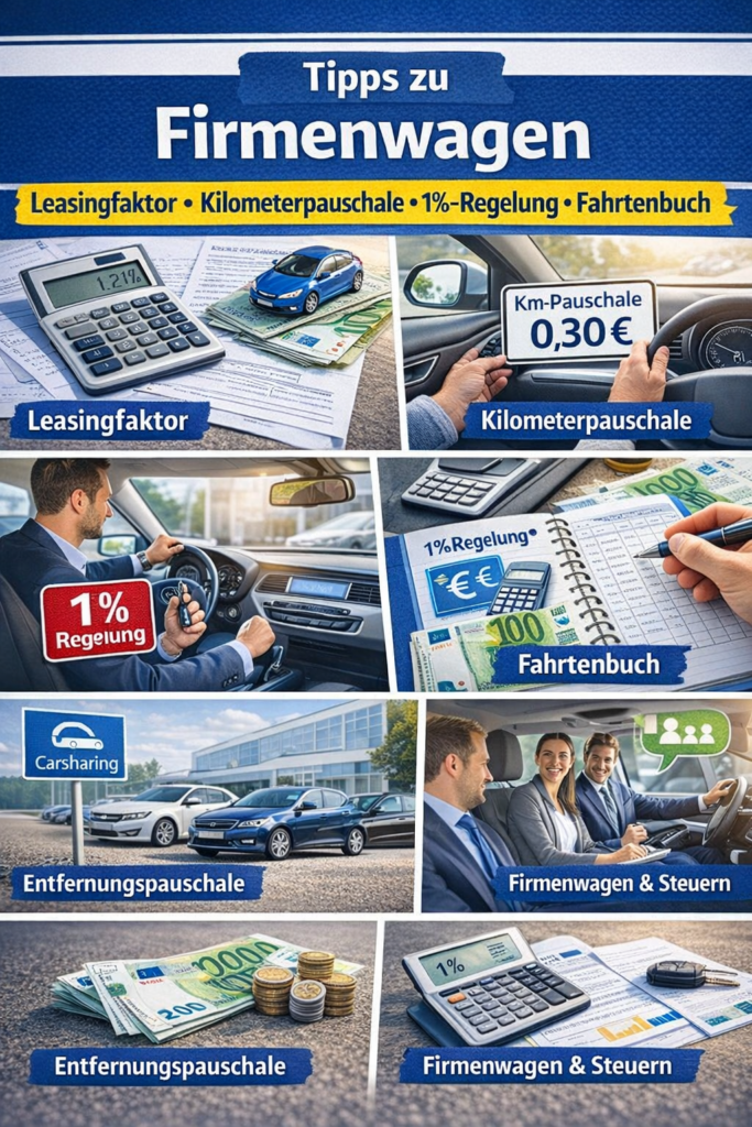 Tipps zu Kilometerpauschale, 1%-Regelung und Mitfahrgelegenheiten