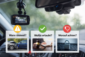 Dashcam im Auto